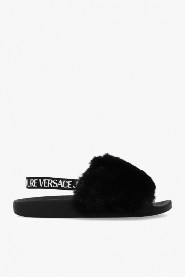 IetpShops Germany Faux fur slides Versace Jeans Couture nike